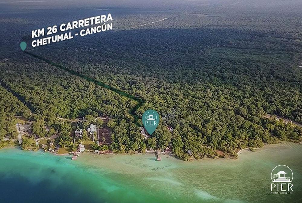 Hotel Pier Bacalar Exterior photo